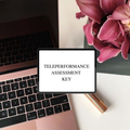 Teleperformance Assessment Key