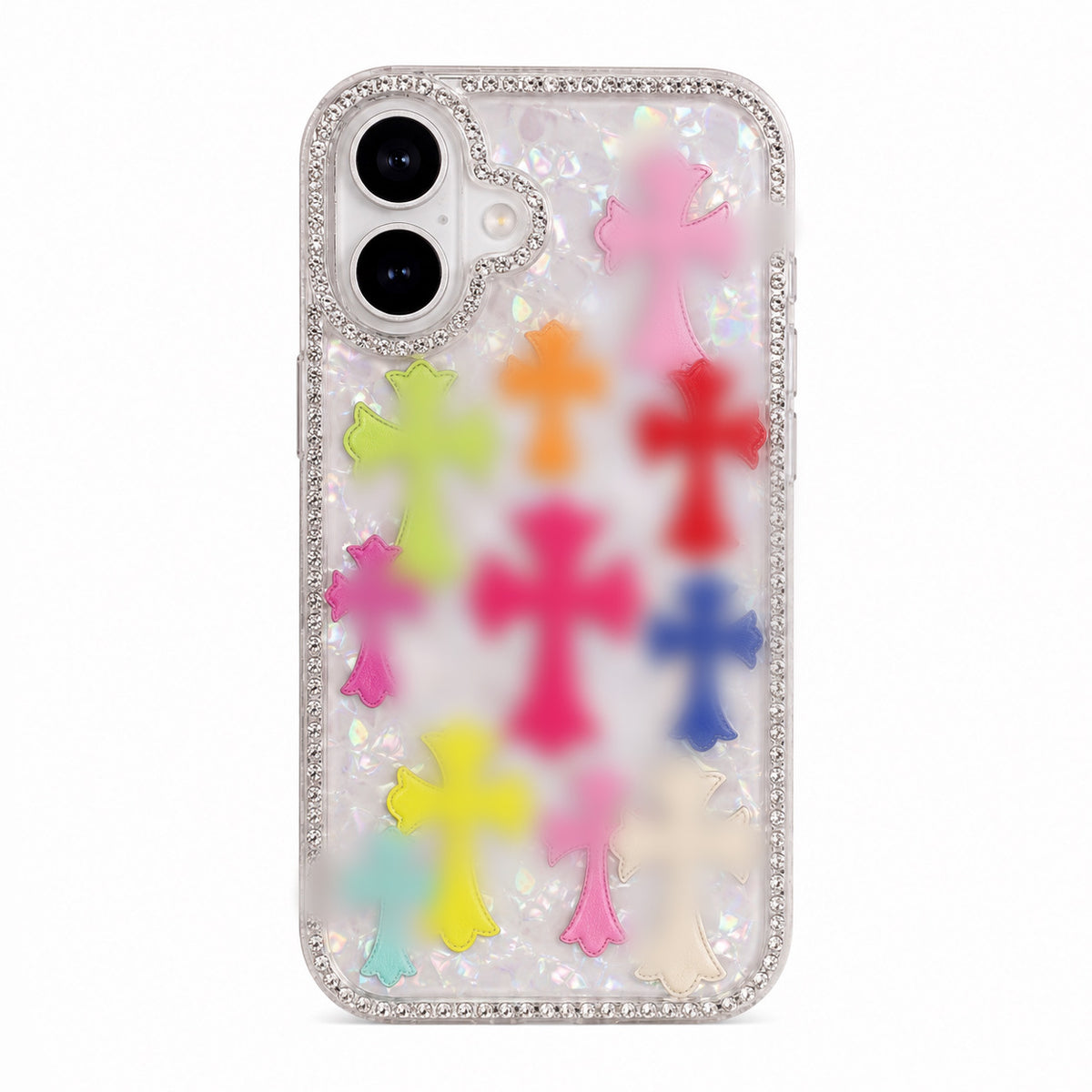 Multicolor Hearts Phone Case