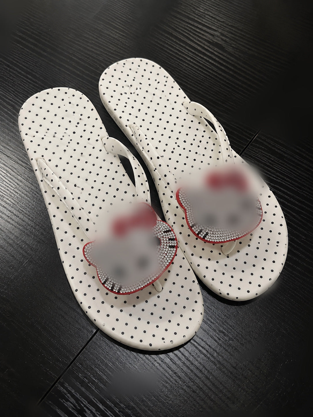 HK Polka Dot Sandals