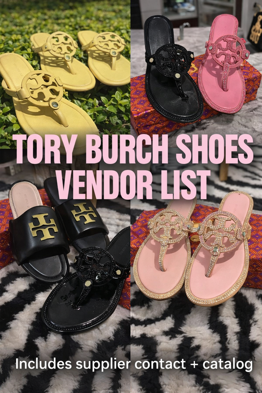 Tory Burch shoe vendor